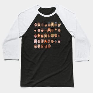 DBD Portrait Faces Collection Baseball T-Shirt